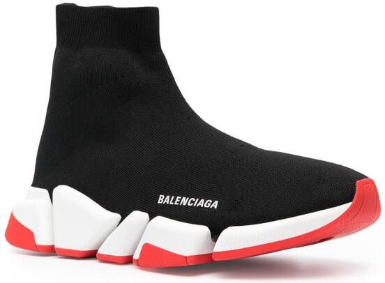 Balenciaga Speed 2.0 knitted sneakers Black