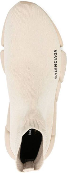 Balenciaga Speed 2.0 sock sneakers Neutrals