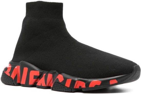 Balenciaga Speed Graffiti sneakers Black