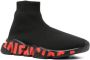 Balenciaga Speed Graffiti sneakers Black - Thumbnail 2