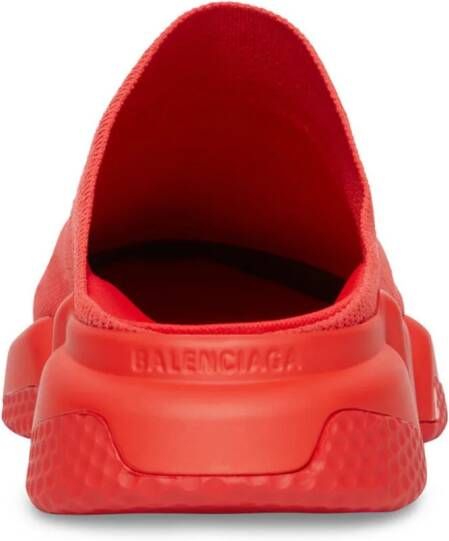 Balenciaga Speed knitted slip-on sneakers Red