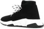Balenciaga Speed lace-up knitted sneakers Black - Thumbnail 3