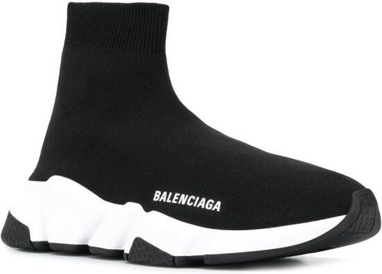 Balenciaga Speed knitted sneakers Black