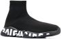 Balenciaga Speed lace-up sneakers Black - Thumbnail 2