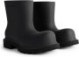 Balenciaga Steroid logo-embossed ankle boots Black - Thumbnail 2