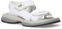 Balenciaga Tourist touch-strap open-toe sandals White - Thumbnail 2