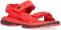 Balenciaga Tourist touch-strap sandals Red - Thumbnail 2