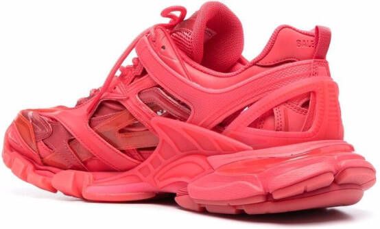 Balenciaga Track 2 clear-sole sneakers Red