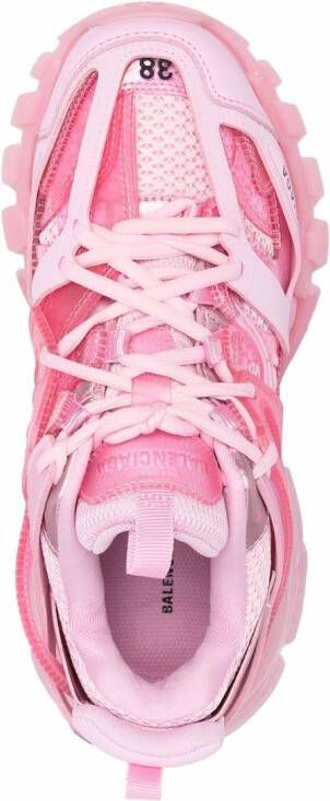 Balenciaga Track Clear Sole sneakers Pink