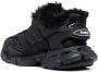 Balenciaga Track faux-fur sneakers Black - Thumbnail 3