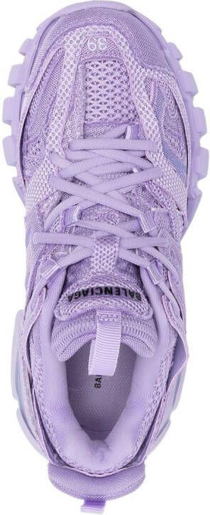 Balenciaga Track mesh low-top sneakers Purple