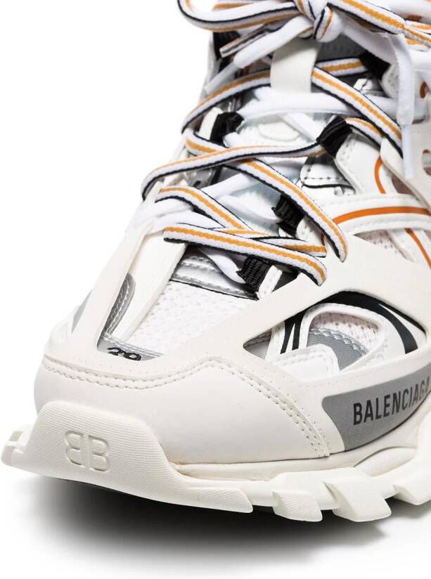 Balenciaga track panel style sneakers Neutrals