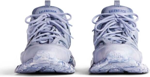 Balenciaga Track distressed sneakers Blue