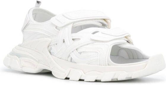 Balenciaga Track sandals White