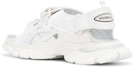 Balenciaga Track sandals White