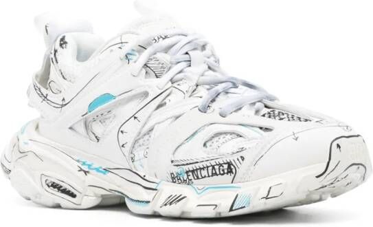 Balenciaga Track Sketch sneakers White