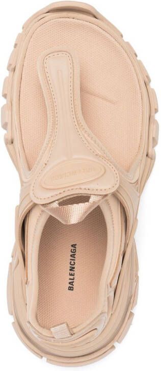 Balenciaga Track thong strap sandals Neutrals