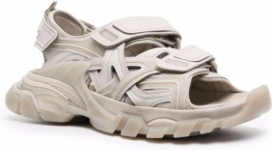 Balenciaga Track touch-strap sandals Neutrals