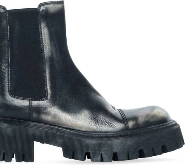 Balenciaga Tractor Chelsea boots Black