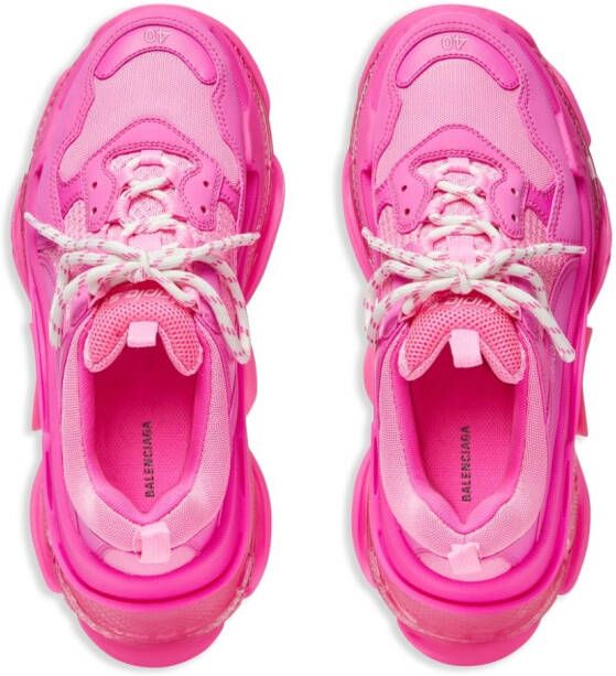Balenciaga Triple S chunky sneakers Pink