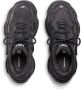 Balenciaga Triple S denim sneakers Black - Thumbnail 4