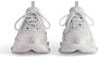 Balenciaga Triple S embellished sneakers Silver - Thumbnail 3