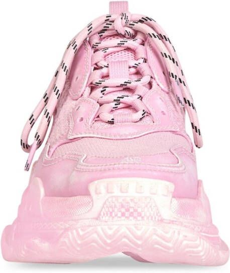 Balenciaga Triple S faded sneakers Pink
