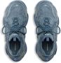 Balenciaga Triple S denim lace-up sneakers Blue - Thumbnail 4