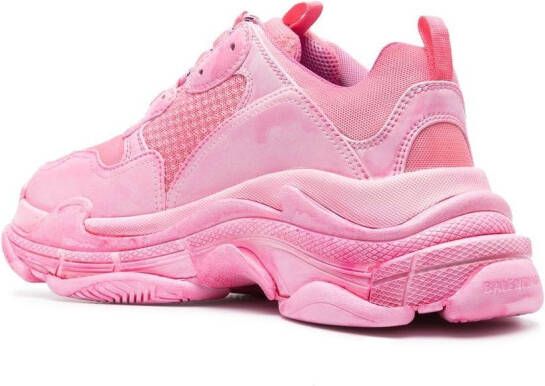 Balenciaga Triple S low-top sneakers Pink