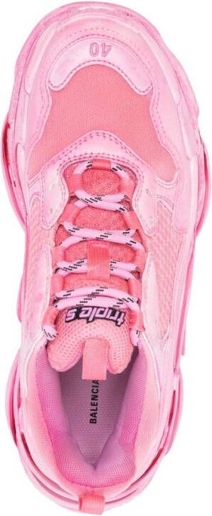 Balenciaga Triple S low-top sneakers Pink