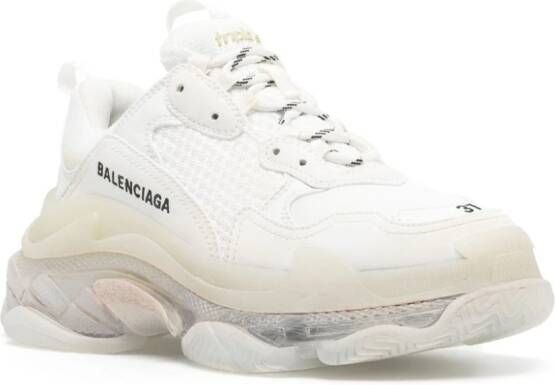 Balenciaga Triple S low-top sneakers White