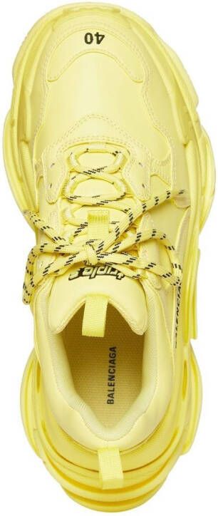 Balenciaga Triple S low-top sneakers Yellow