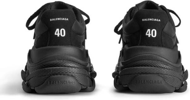 Balenciaga Triple S panelled sneakers Black