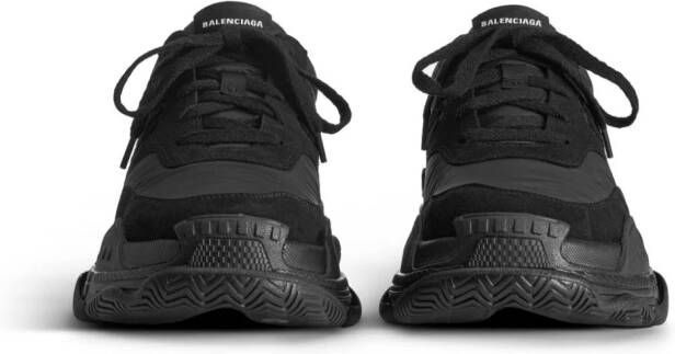 Balenciaga Triple S panelled sneakers Black