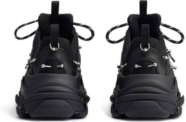 Balenciaga Triple S Sneaker With Piercings Black