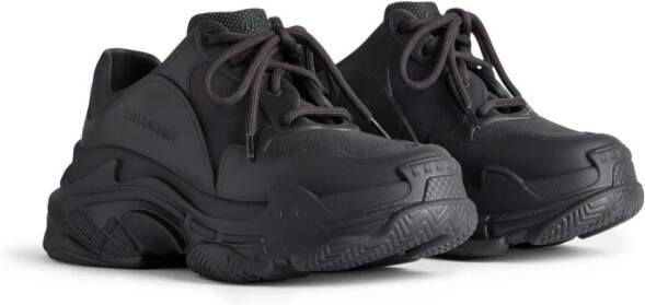 Balenciaga Triple S tonal sneakers Black