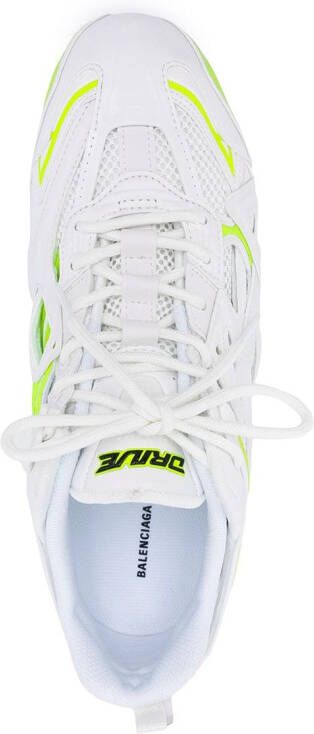 Balenciaga two-tone lace-up sneakers White