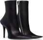 Balenciaga Witch 110mm leather boots Black - Thumbnail 2