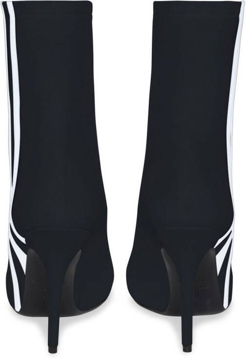 Balenciaga x adidas Knife 110mm ankle-length boots Black