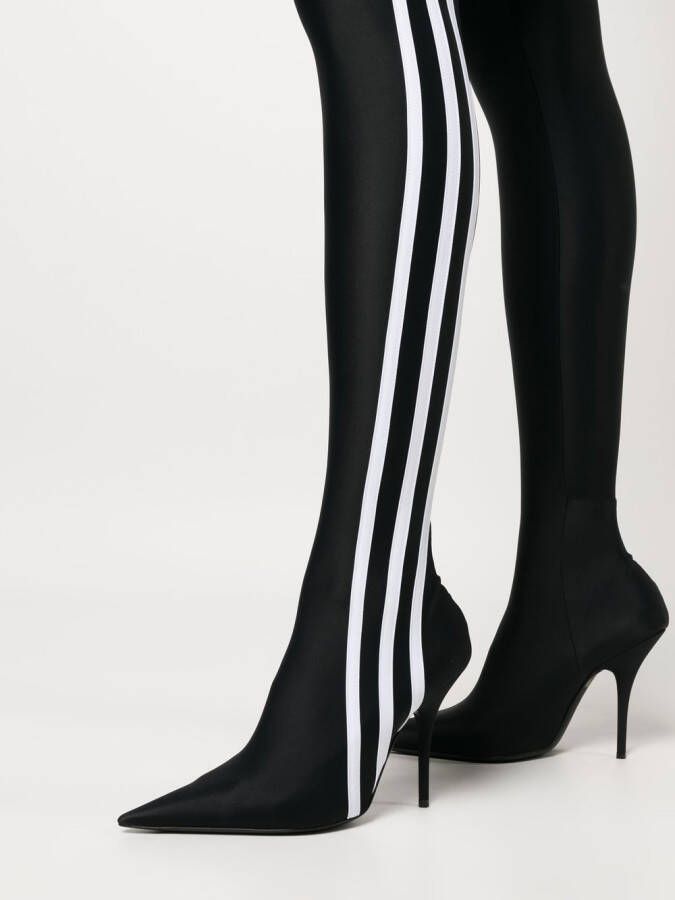 Balenciaga x Adidas Pantalegging 90mm boots Black