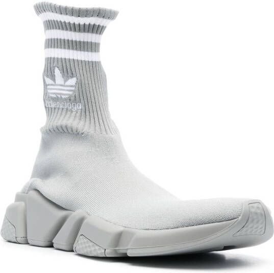 Balenciaga x adidas Speed high-top sneakers Grey