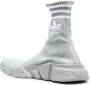 Balenciaga x adidas Speed high-top sneakers Grey - Thumbnail 3