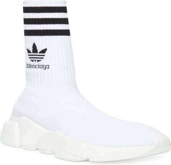 Balenciaga x adidas Speed high-top sneakers White