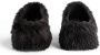 Balenciaga x Crocs™ faux-fur mules Black - Thumbnail 4