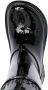 Balenciaga x Crocs patent-finish boots Black - Thumbnail 4
