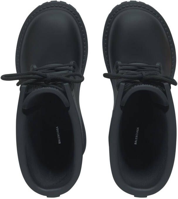 Balenciaga Steroid lace-up boots Black