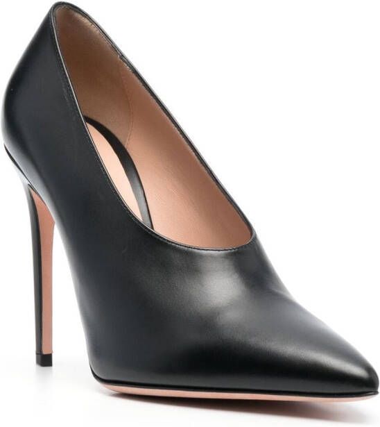 Bally 110mm heeled leather pumps Black