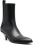 Bally 65mm pointed-tip leather boots Black - Thumbnail 2