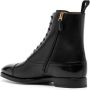 Bally almond-toe leather ankle boots Black - Thumbnail 3