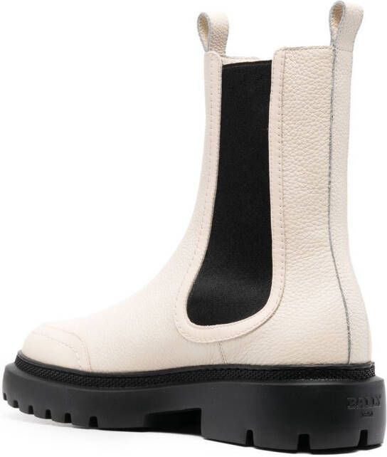 Bally ankle-length leather boots Neutrals